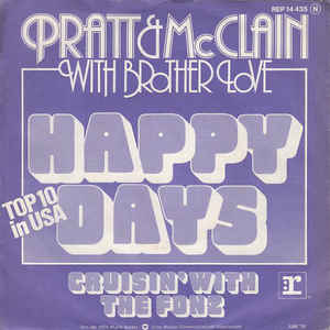 Pratt & McClain With Brother Love* - Happy Days (1976, Vinyl) | Discogs